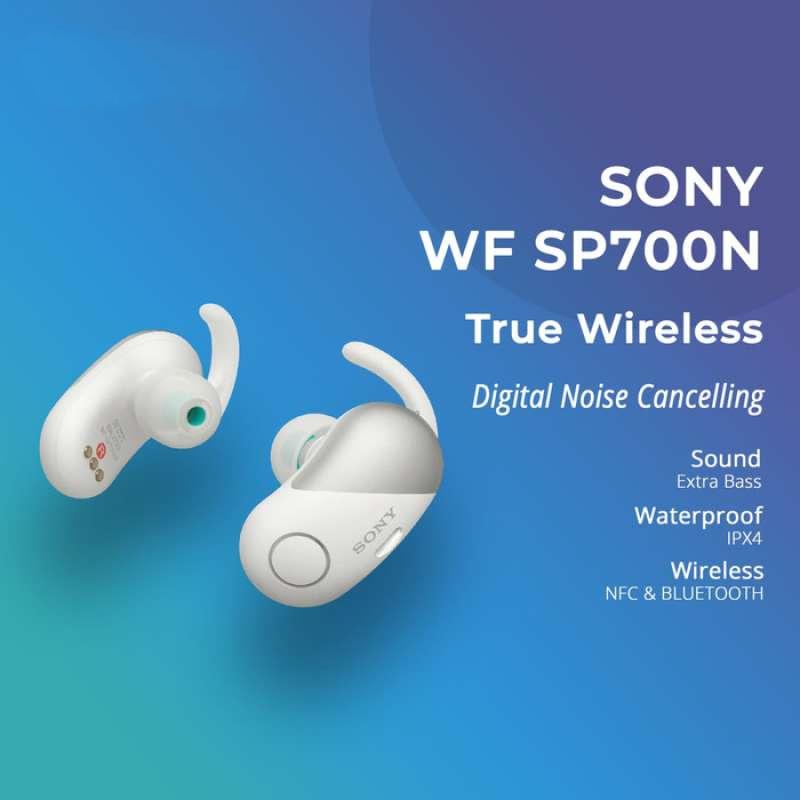 Jual Sony Wf Sp700N Sp 700N Wireless Noise Canceling Headphones Sport White  - Putih di Seller Teikoren - Indonesia | Blibli