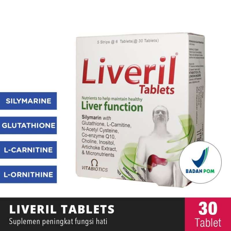 Promo Vitabiotics Liveril Suplemen Detoks Dan Kesehatan Liver Di Seller Nine99 Kota Jakarta Barat Dki Jakarta Blibli