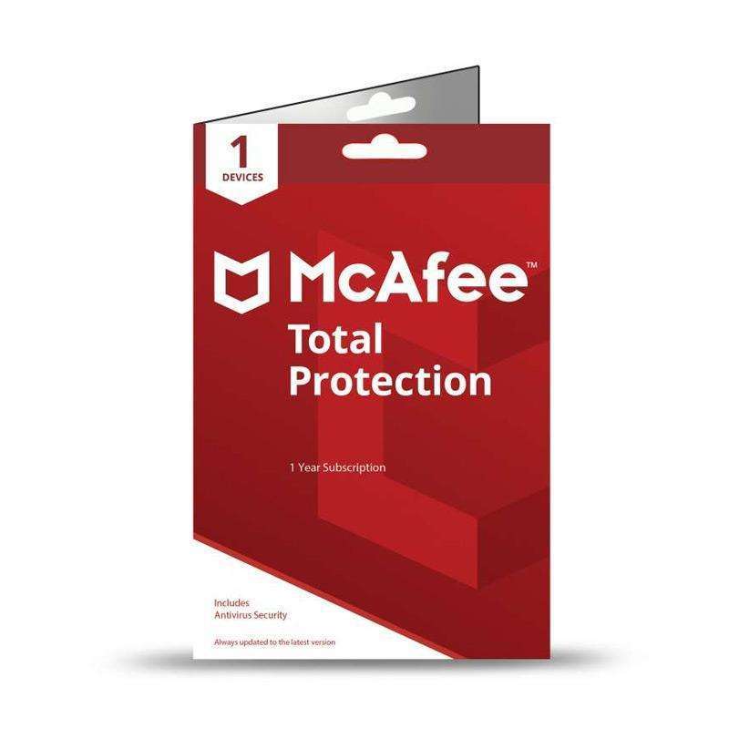 McAfee Total Protection Lite Software [1Device / 1year]