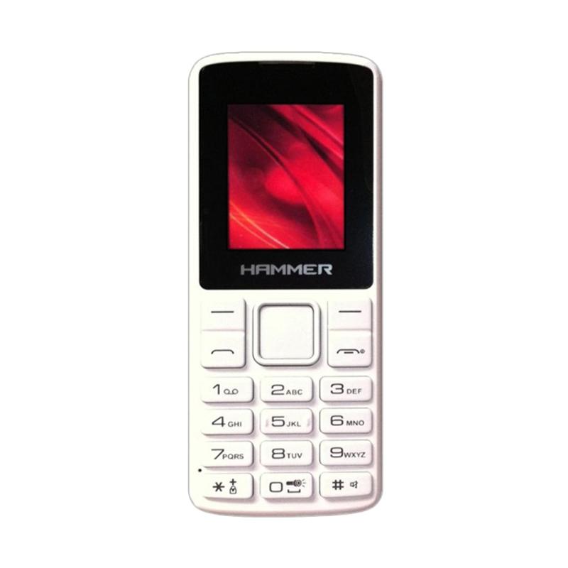 Advan Hammer R1D Handphone - White Black