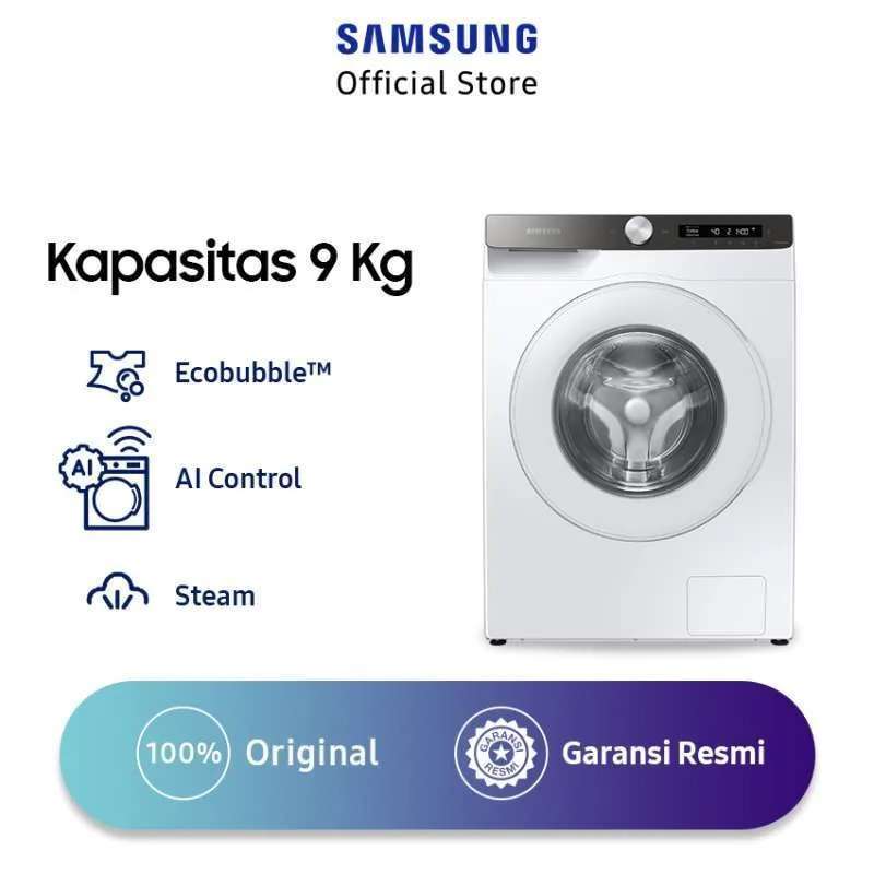 Jual Tukar Tambah Samsung Ww90t504dtt Se Mesin Cuci Front Loading 9 Kg Ecobubble Ai Control Steam Terbaru Oktober 2021 Harga Murah Kualitas Terjamin Blibli
