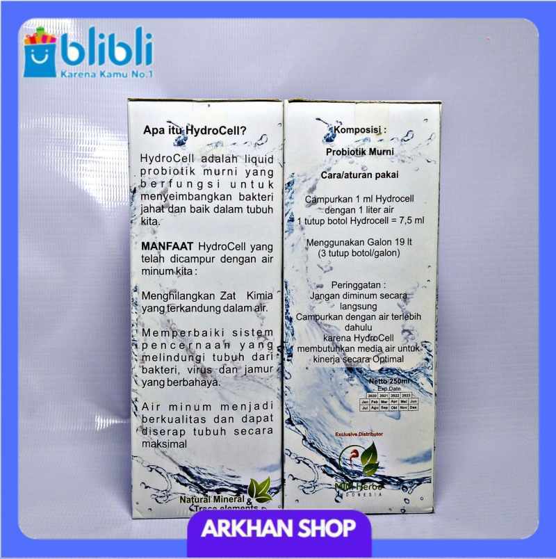 Jual HYDROCELL LIQUID PROBIOTIK Mineral Air Minum Probiotik ...