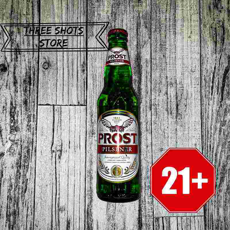 Jual Prost Pilsener Beer [330ml] di Seller Three shots ...