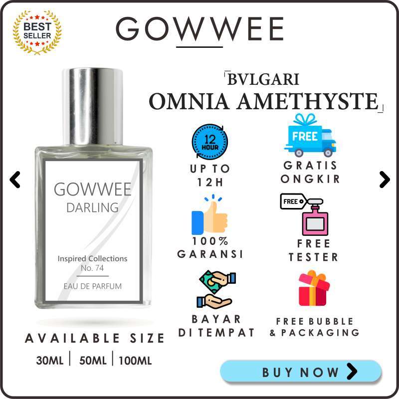 Jual Parfum Cewek Omnia Amethyste Women Inspired Dupe Parfume