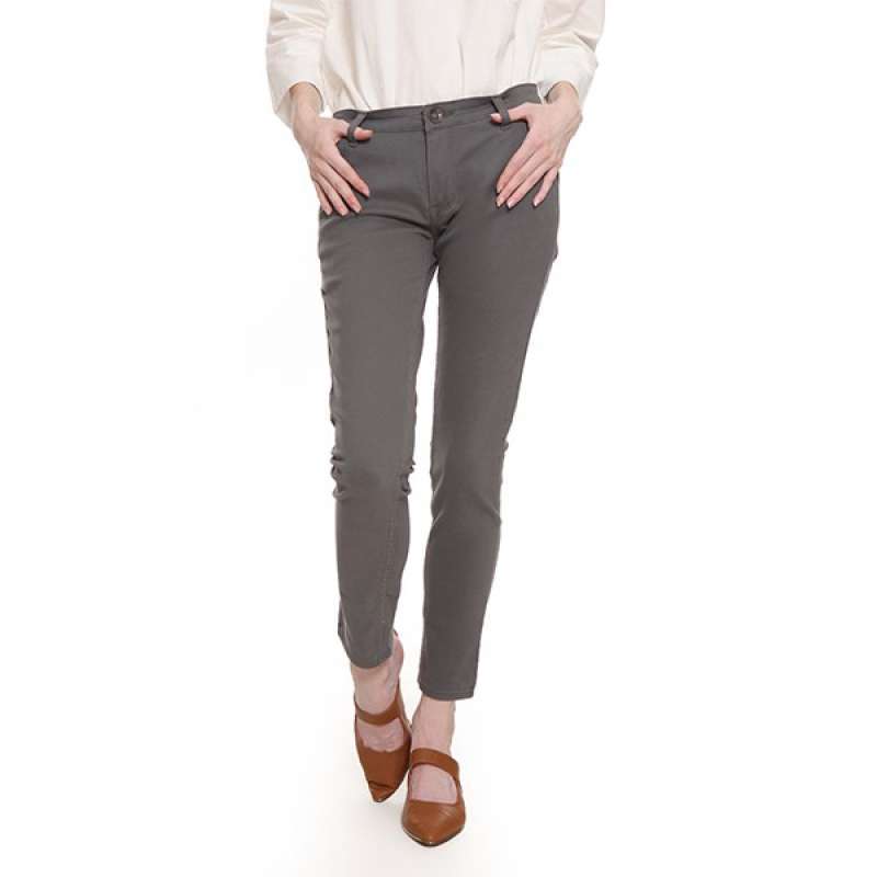 Promo Celana Wanita Slim Fit Chinos 