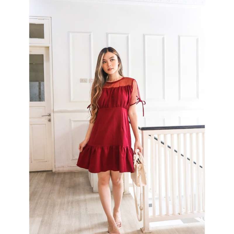Promo CASUAL DRESS IMLEK CNY SPESIAL 