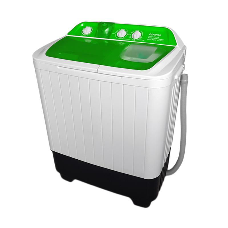 Promo Denpoo DW-8901 Mesin Cuci 8kg] - Hijau di Seller ANDIKA MITRA  ELEKTRONIK - Kota Jakarta Utara, DKI Jakarta | Blibli