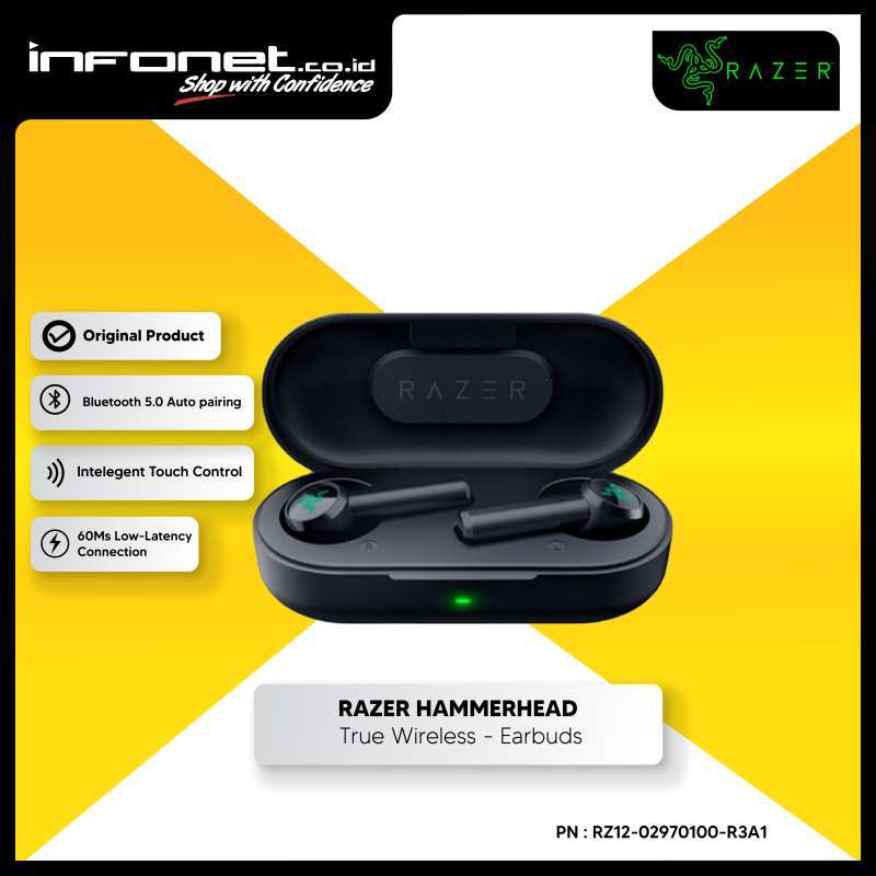 Jual Razer Hammerhead True Wireless 