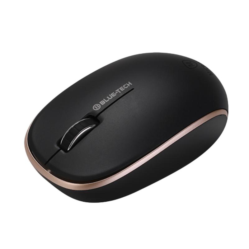 Jual Micropack Blue Tech Bt-760w.bgd Mouse Wireless - Black Gold Murah Mei  2021 | Blibli
