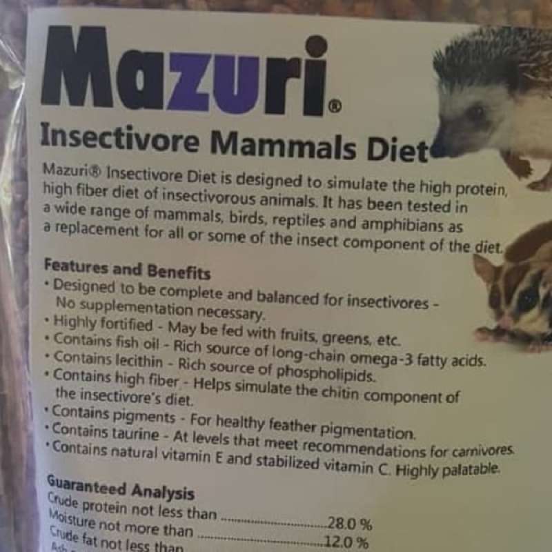 Mazuri sugar glider shop