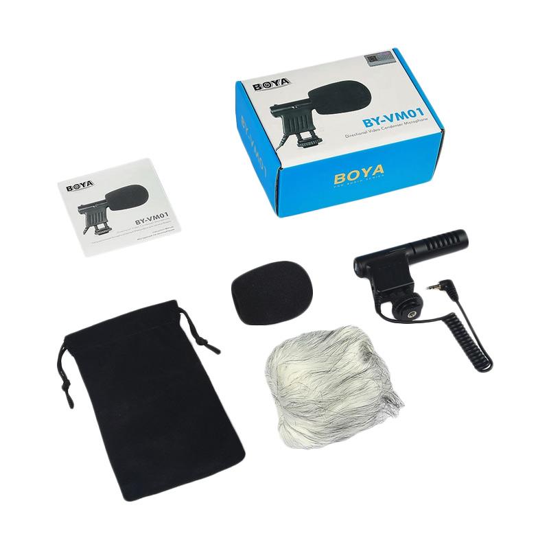 Jual Boya By Vm01 Unidirectional Video Condenser Microphone For Dslr Camcorder Online September 2020 Blibli Com
