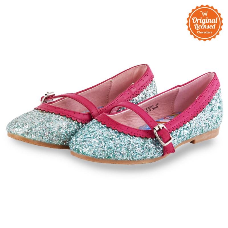 frozen sparkly shoes