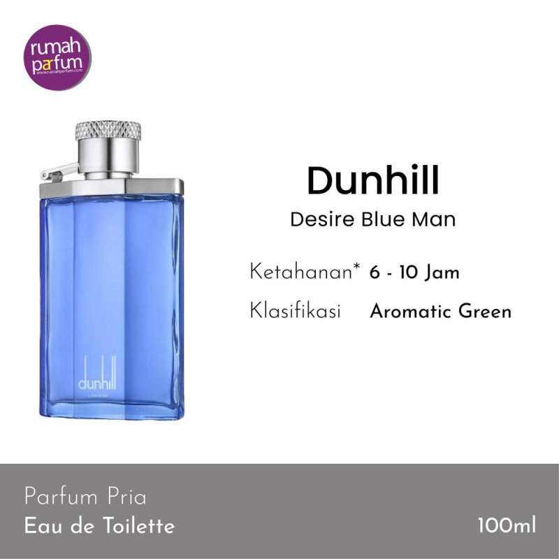 Harga parfum dunhill hotsell desire blue original