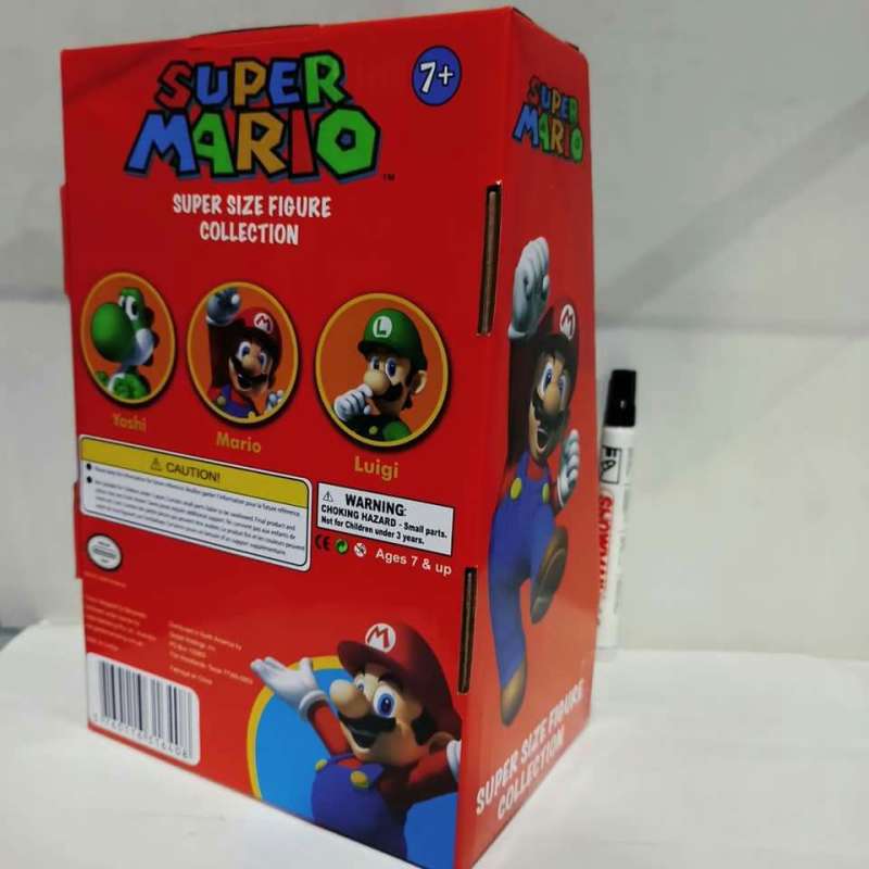 Jual mainan vinyl figure super mario bros toad super size ...