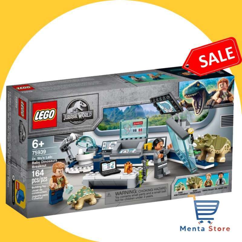 Promo Lego Jurassic World 75939 Dr. Wu Lab Baby Dinosaurs Breakout Diskon 31 Di Seller Menta Toys Bolsena Kab. Tangerang Blibli