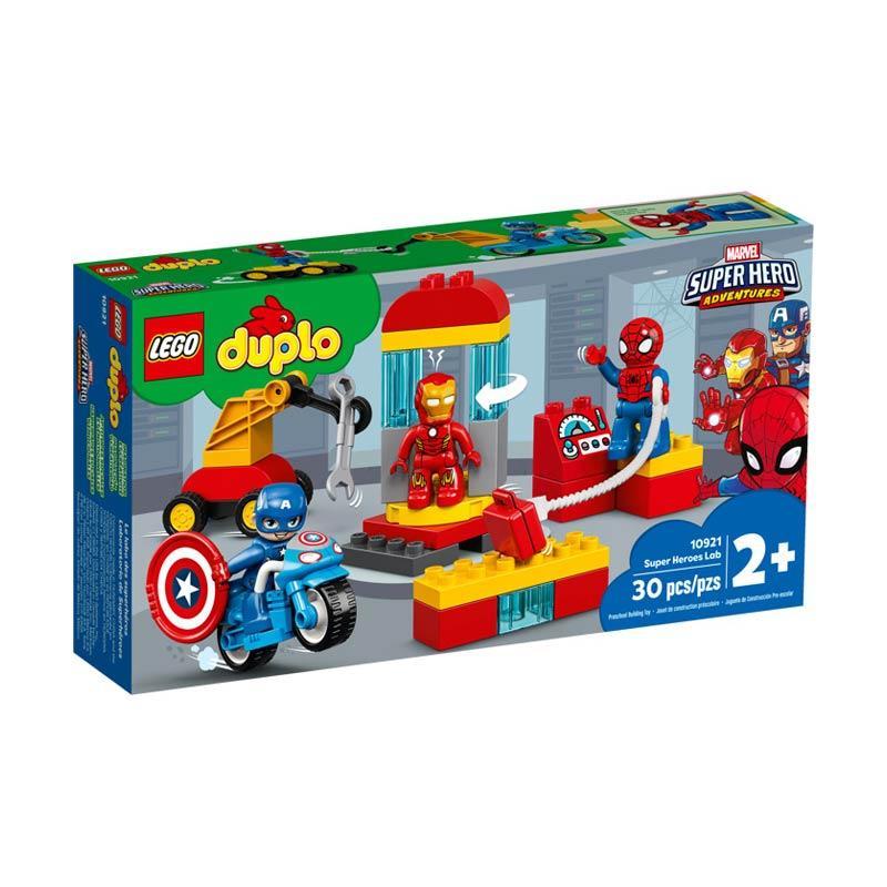 Jual LEGO Duplo 10921 Super Heroes Lab Blocks Stacking Toys di