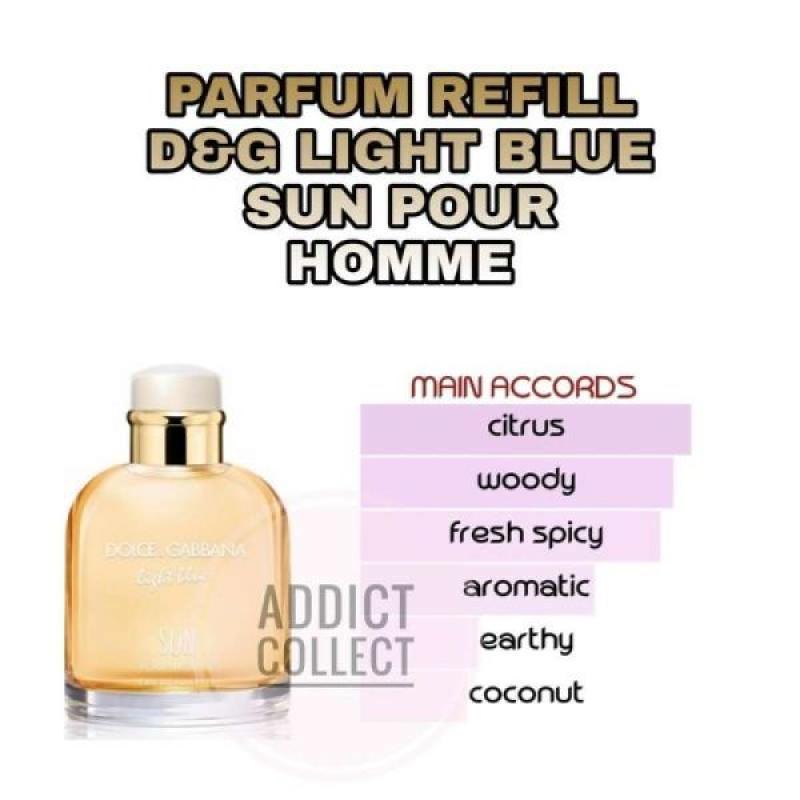 Parfum refill shop d&g light blue