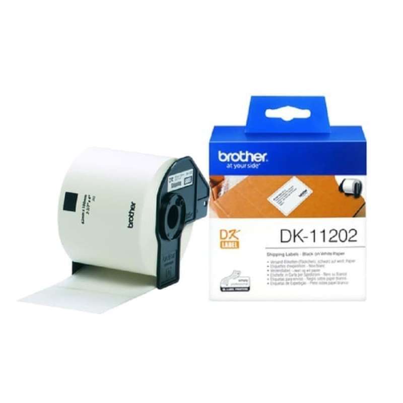 Jual BROTHER Label Tape DK 11202 White Shipping Label di ...