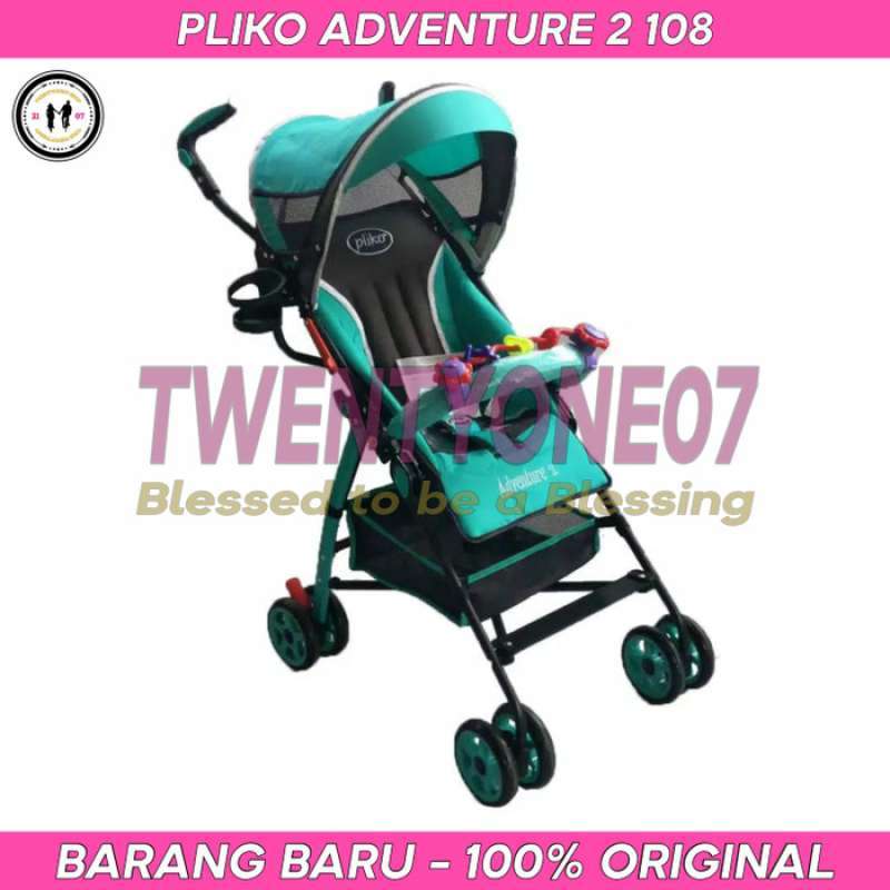 Promo Stroller Bayi Pliko Adventure 2 Baby Buggy Kereta Dorong Murah Ocean Blue Tosca Diskon 38 Di Seller Ericlaire Store Cengkareng Timur Kota Jakarta Barat Blibli