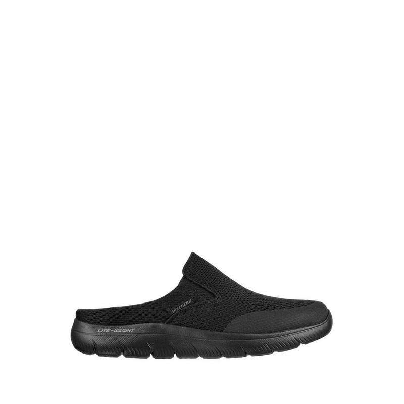 skechers black clogs