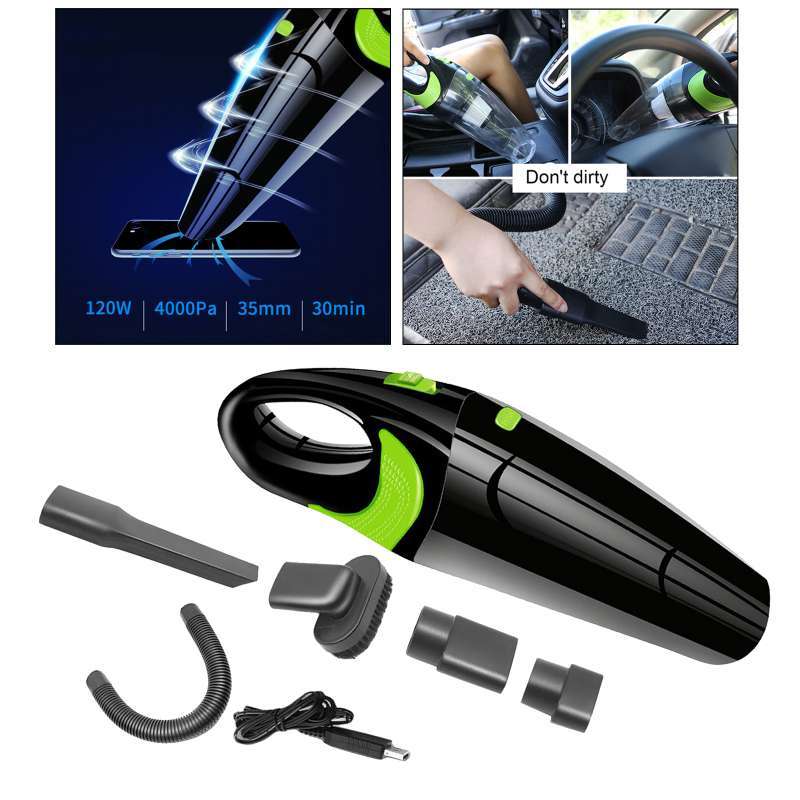 Promo Handheld Car Vacuum Cordless USB 
