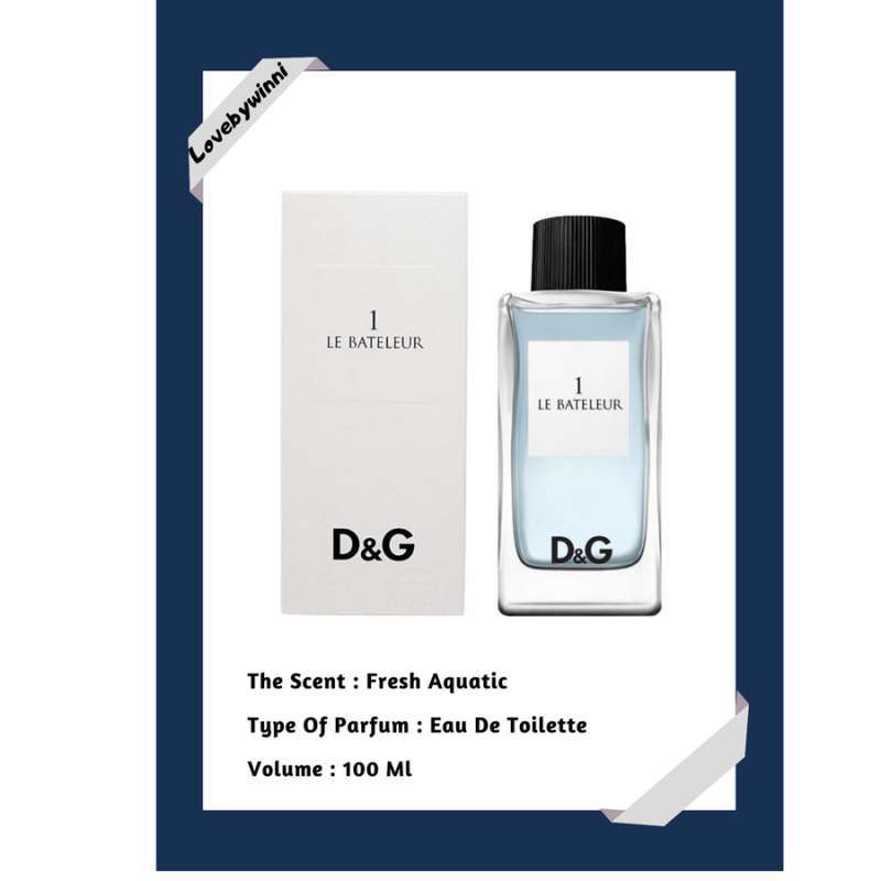 Jual Dolce Gabbana 1 Le Bateleur Tester di Seller lovebywinni