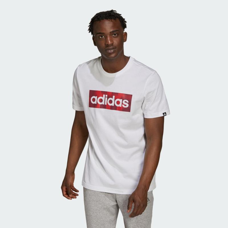 Jual adidas Box Logo T Shirt Atasan Olahraga Pria GS4006 di