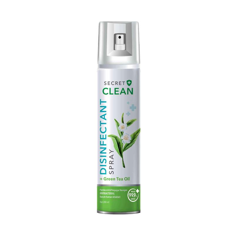 Promo Secret Clean Green Tea Disinfectant Spray (Greentea ...