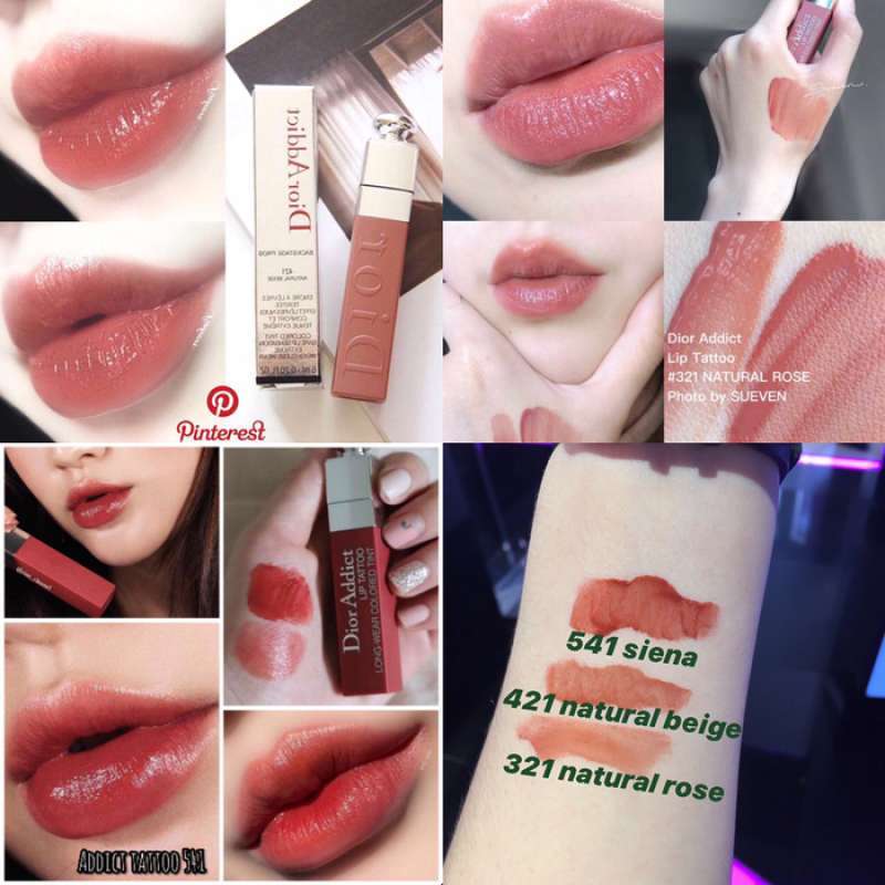 Dior lip shop tattoo 541