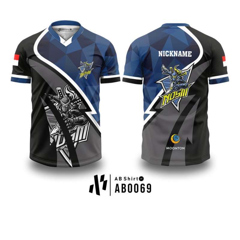 Kaos Jersey Gaming Esport NDSM Custom