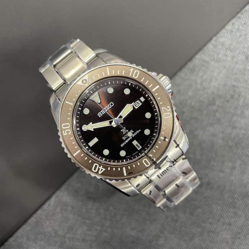 Seiko Prospex Solar SNE571 P1 Scuba Diver 200m Original jam Tangan Pria