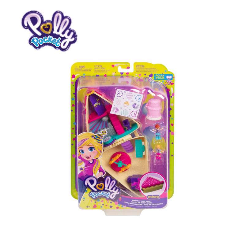 Jual Polly Pocket Big Pocket Birthday Cake Bash Mainan Boneka
