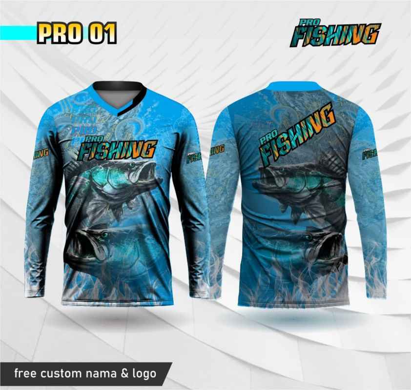 Promo Jersey Pro Fishing Baju Kaos Fishing Lengan Panjang - Xl Biru Diskon  56% Di Seller Aje-cloth - Sendangmulyo, Kota Semarang