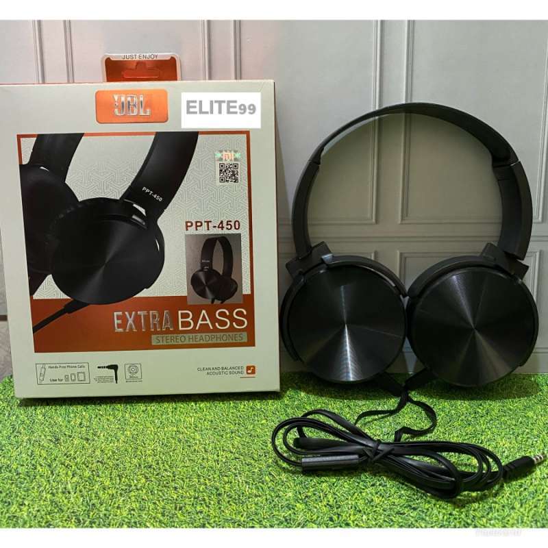 Jual Headphone jbl extra bass - Hitam 
