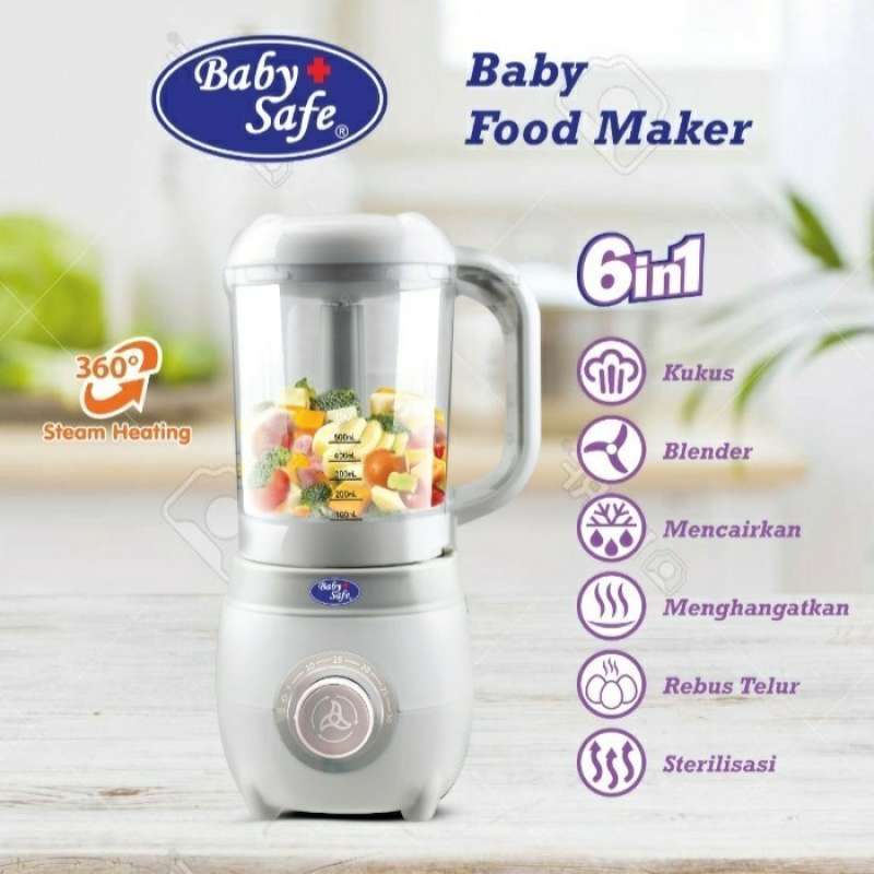 Jual BABY SAFE FOOD MAKER 6IN1 LB012 ALAT MPASI di Seller