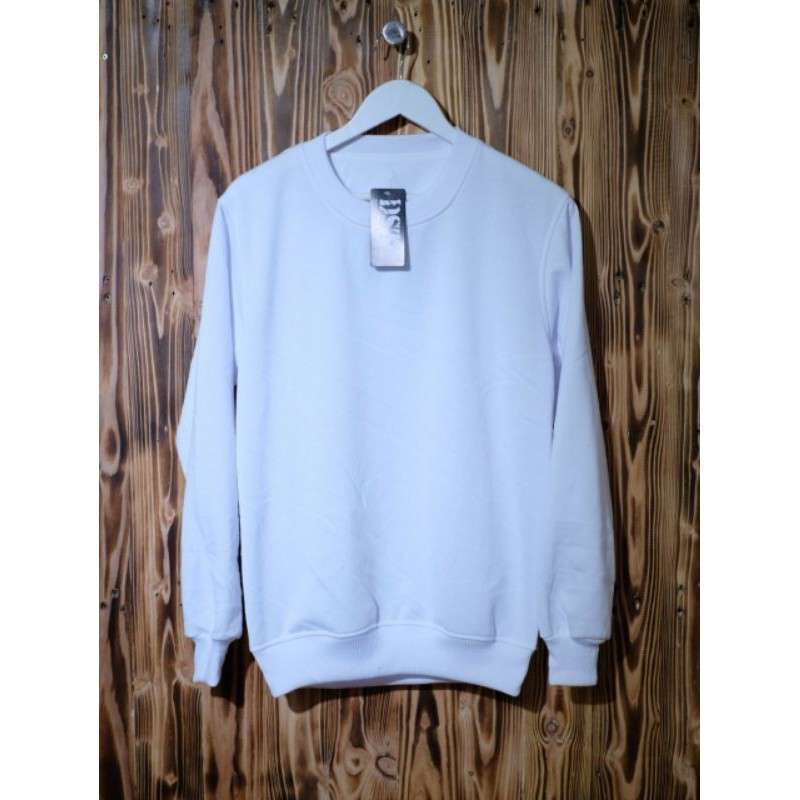 kupluk topi crewneck pria polos 