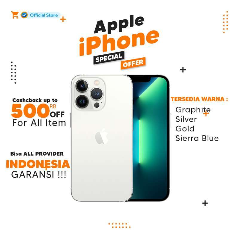 Promo New Apple iPhone 13 Pro Max Promax 512GB, not iPhone 12 Mini -  Graphite di Seller Applepedia Store - Kota Jakarta Pusat, DKI Jakarta |  Blibli
