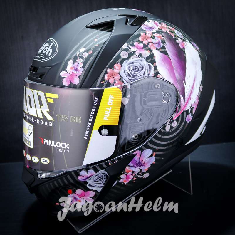 Promo Airoh Helm Valor Mad Matt Flat Visor Diskon 1% Di Seller