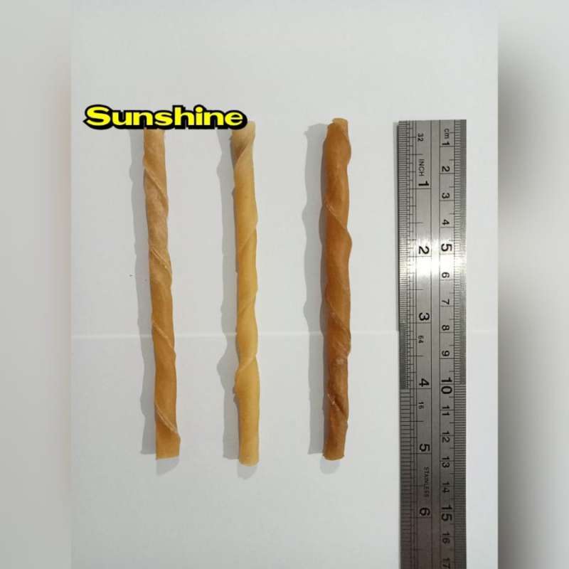 Snack Dog Twist Stick Bone 5 Per Pcs - Cemilan Anjing Tulang Twist