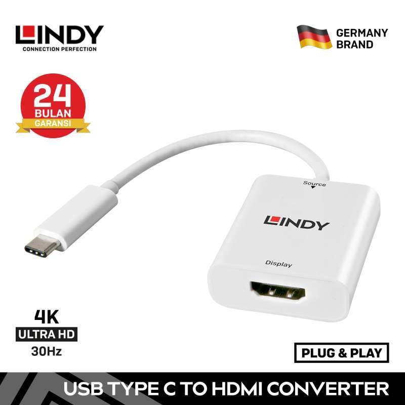 Jual Converter Type C To Hdmi Lindy USB 8k 60 4k 120hz Hdr
