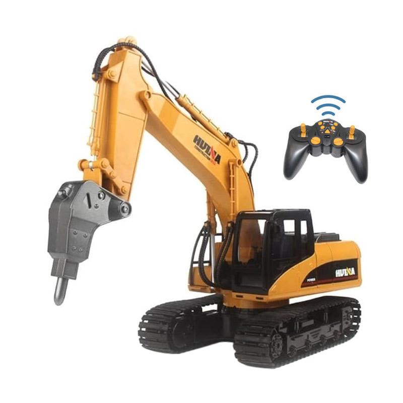 Mainan remote top control alat berat