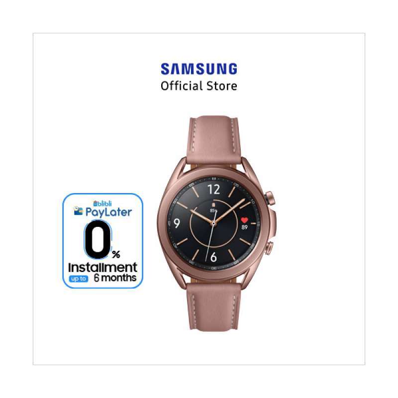 Promo Samsung Galaxy Watch3 - 41mm Smartwatch - Gold di Seller Blibli.com -  Kota Jakarta Timur, DKI Jakarta | Blibli