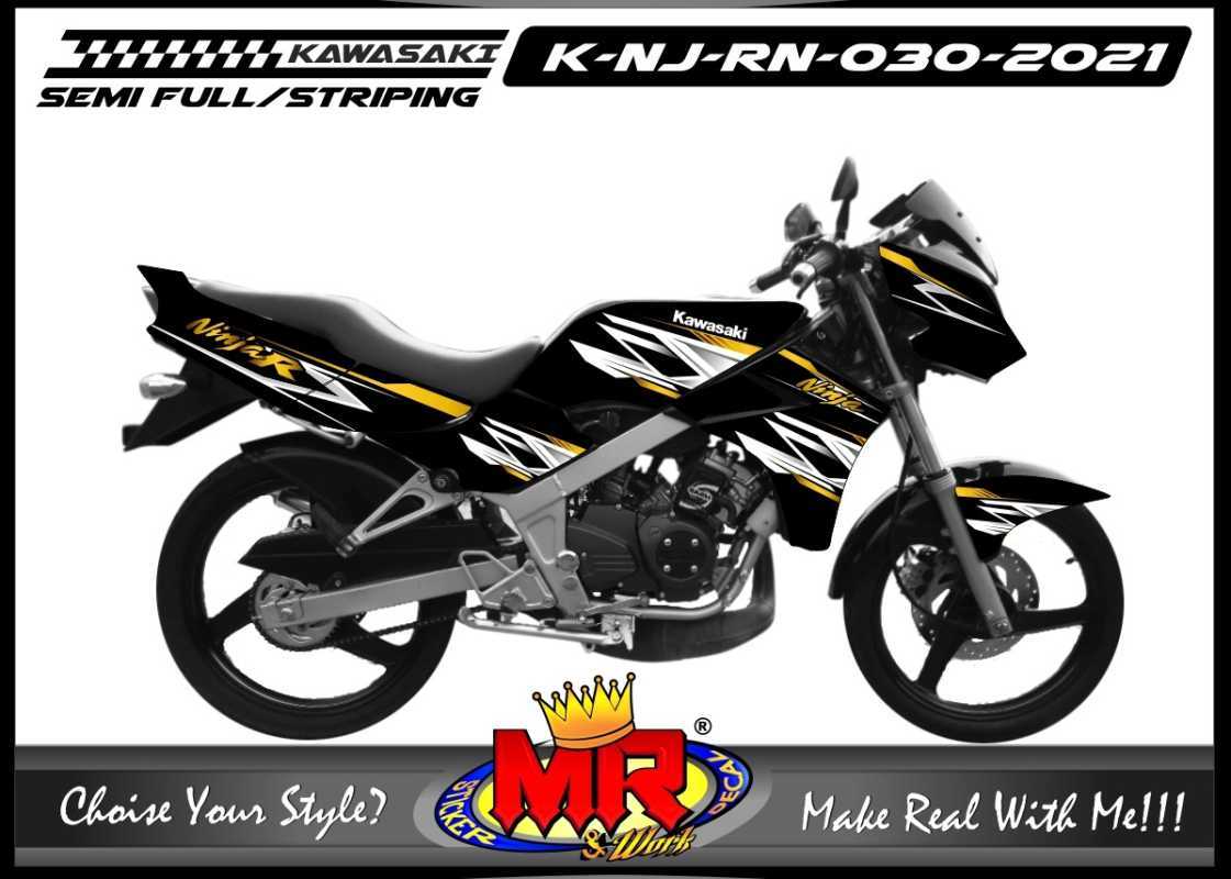 Jual Jual Stiker Motor Kawasaki Ninja R New Racing Grafis Decal