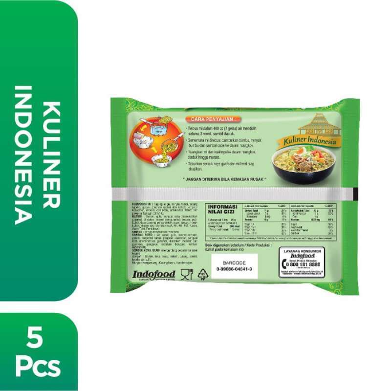 Jual 5 Pcs - Indomie Soto Lamongan di Seller Dunia chiko ...