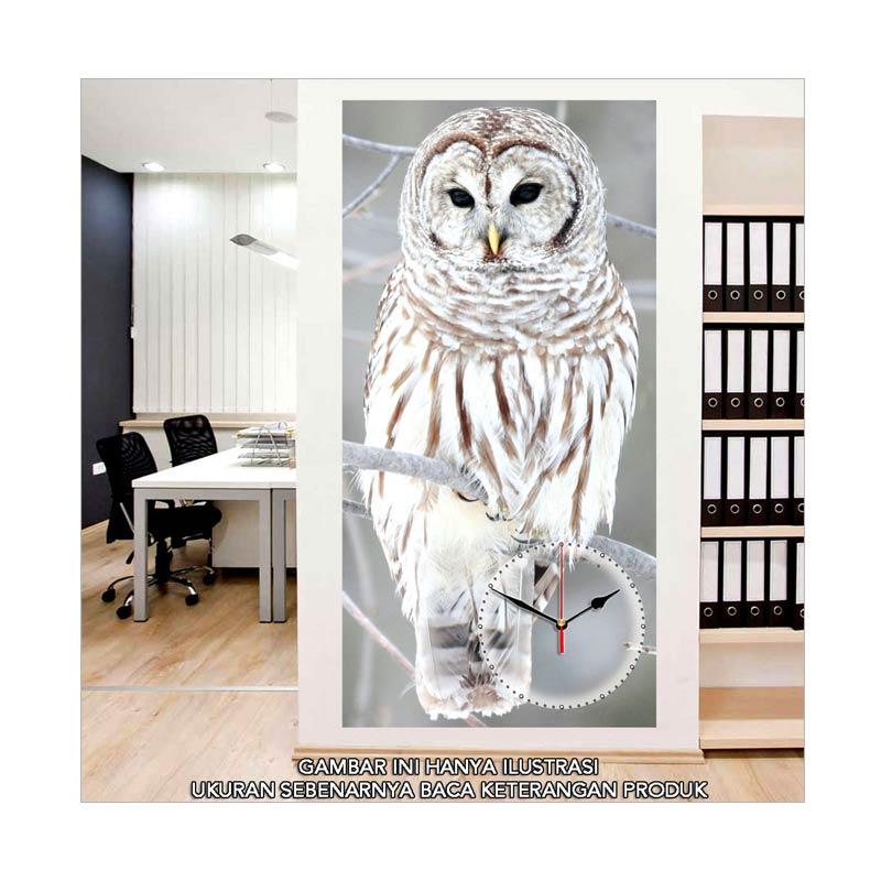 Ikea Vintage Burung Hantu Jam Dinding 40 X 80 Cm