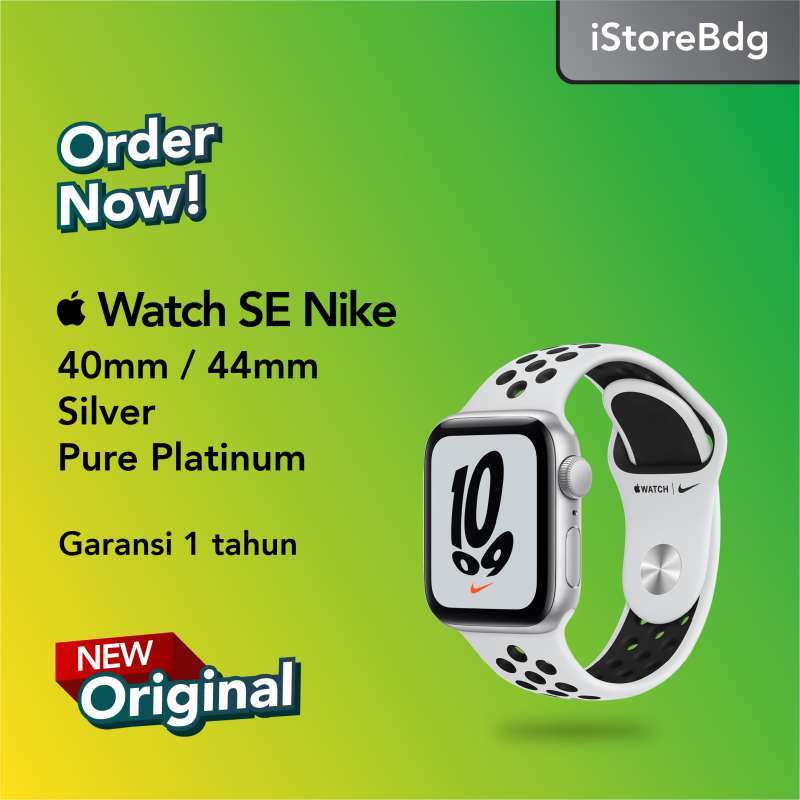 Apple Watch SE Nike 40mm 44mm Silver 