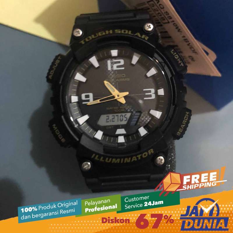 Promo CASIO ORIGINAL - CASIO AQ-S810W-1BV - JAM TANGAN PRIA JAM PRIA -  RUBBER CASIO AQ-S810W-1B AQ S810W 1B S 810 W AQS810 di Seller JAMDUNIA  Official Store - Kota Tangerang Selatan,