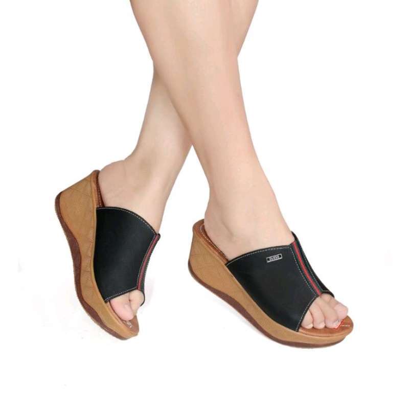 Sandal wedges murah sale
