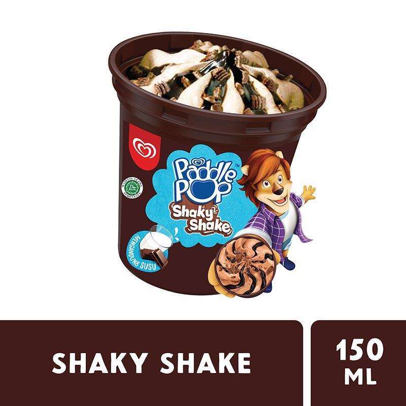 Ice cream outlet walls cup
