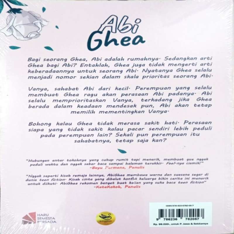 Promo Jual READY NOVEL ABI GHEA CHELSEA KARINA Diskon di Seller 